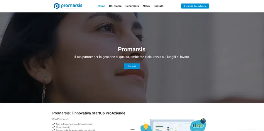 Sito web di Promarsis